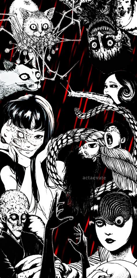 Japanese Horror Art Junji Ito Hd Wallpaper Pxfuel