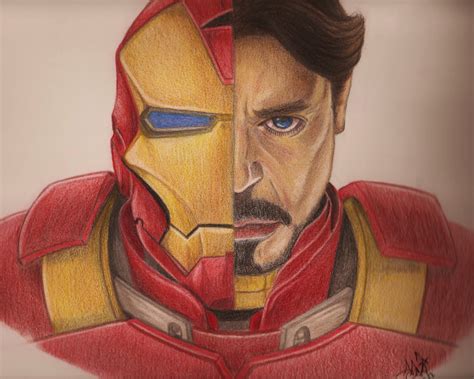 Top 91 Imagen Dibujos De Iron Man Vn