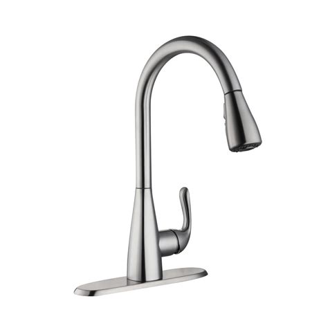 This model has a pause function, unlike the other models mentioned above, and also boasts. Glacier Bay Carla Single-Handle Pull-Down Sprayer Kitchen ...