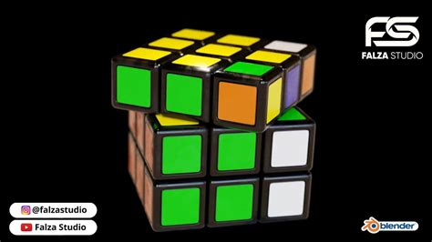 Rubiks Cube 3d Animation Youtube