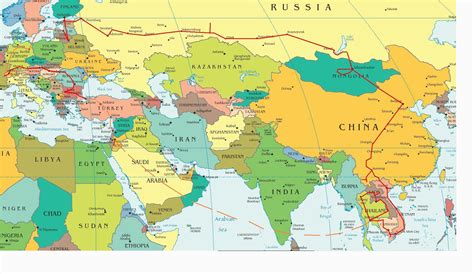 Eastern Europe And Northern Asia Map Secretmuseum