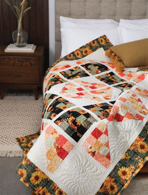 Autumn Wreath Quilt Pattern Download Quilting Daily