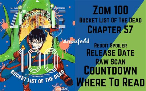 Zom 100: Bucket List Of The Dead Chapter 57 Reddit Spoiler Release Date