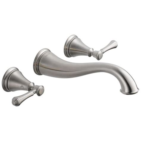 Not only does it have an impressive collection of faucets and plumbing fixtures for both bathrooms and kitchens, but it also has a good record of awards. Delta Cassidy Stainless 2-handle Widespread WaterSense ...