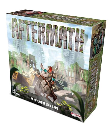 Aftermath is an adventure book game in which players take on the role of small critters struggling to survive and thrive in a big, dangerous world. Aftermath Board Game - Walmart.com - Walmart.com