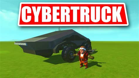 PIERWSZY W POLSCE TEST TESLA CYBERTRUCK - SCRAP MECHANIC 