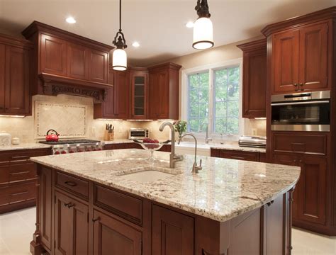 The Beauty And Elegance Of Cherry Wood Kitchen Cabinets Kitchen Cabinets
