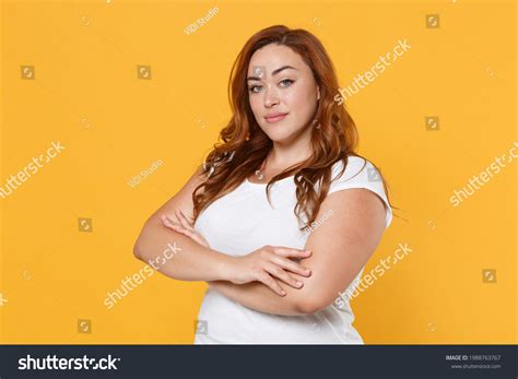 Smiling Young Redhead Plus Size Body Stock Photo 1988763767 Shutterstock