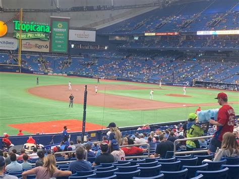 Tropicana Field Section 129 Home Of Tampa Bay Rays