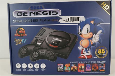 Atgames Sega Genesis Flashback Retro Console With 85 Built In Games