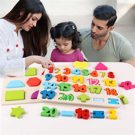 3 In 1 Wooden Peg Puzzles For Toddlers Jigsaws And Puzzle Games For
