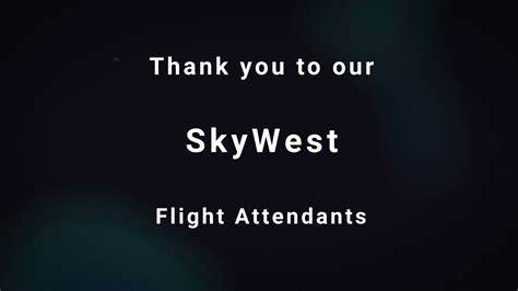 SkyWest Airlines on Twitter: "Thank you to our amazing SkyWest flight
