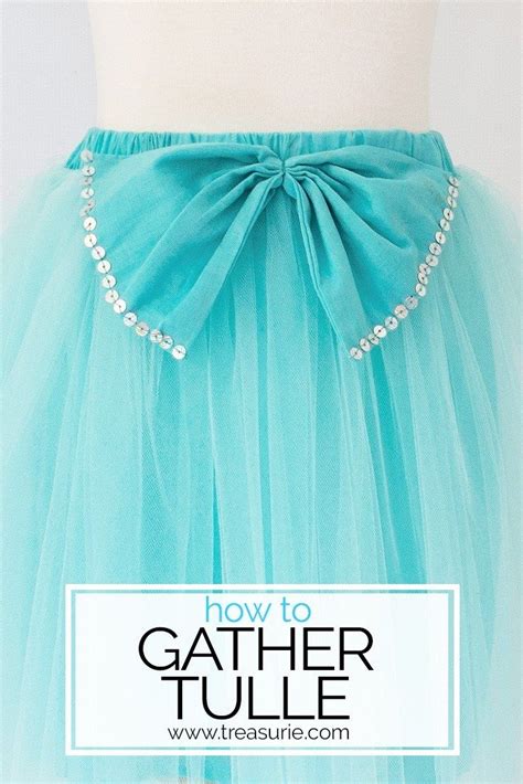 How To Sew Tulle And How To Gather Tulle Super Easy Way Tulle Dress Diy Diy Tulle Skirt