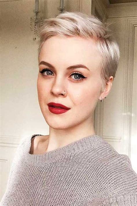 Short haircuts for round faces , short haircuts for curly hair and short women's haircuts over 50. 20 Trendy Short Haircuts for Fine Hair - crazyforus