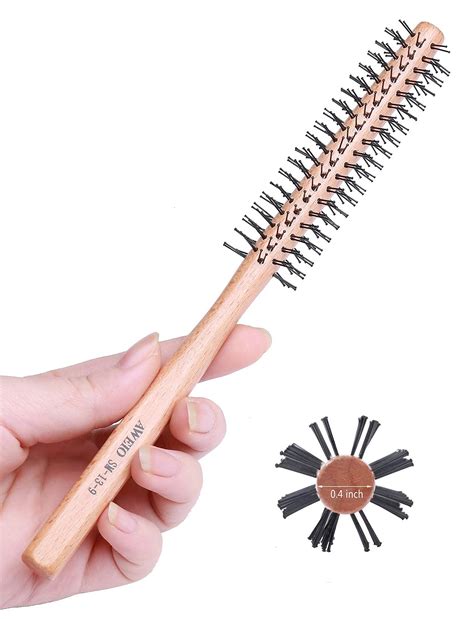 Buy PERFEHAIR Small Round Barrel Brush For Short Hair 1 Inch Mini