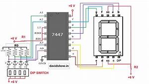 7 Segment Display Circuit Teenbap