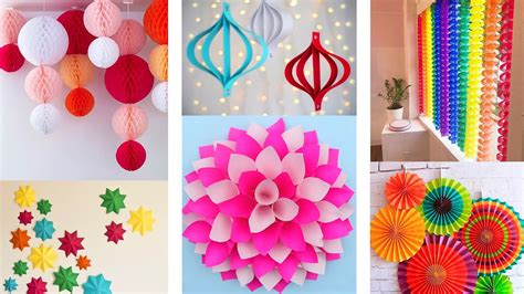 Diy Decorations For Your Room With Paper Tutorial Pics