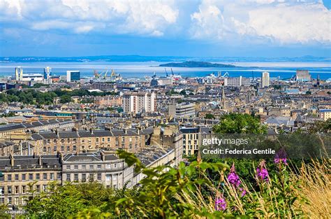 Edinburgh View From Calton Hill High Res Stock Photo Getty Images