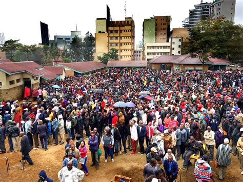 Kenyans Queue For Hours To Vote Amid Fears Of Post Election Violence Tribune Online