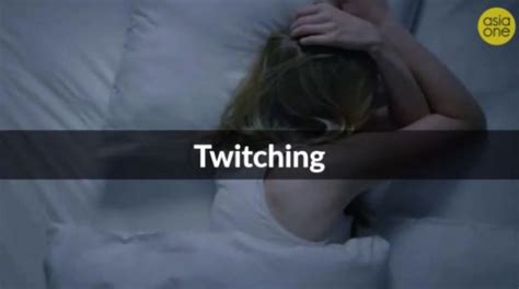 What Drooling Twitching And Other Sleep Habits Say About Your Health