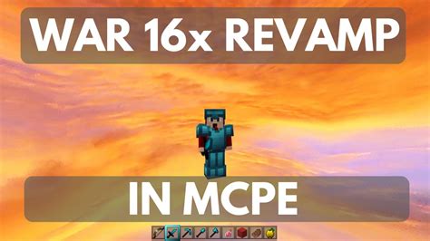 War 16x Revamp In Mcpe The Best Fps Boost Pvp Texture Pack For