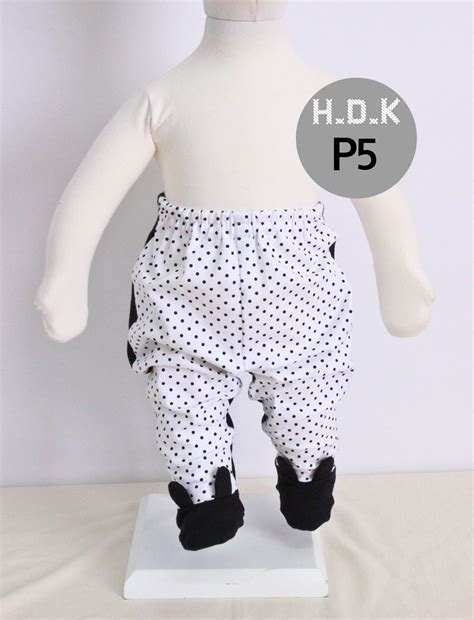 Baby Sewing Pattern Pdf Baby Footed Baby Pants With Rabbit Etsy