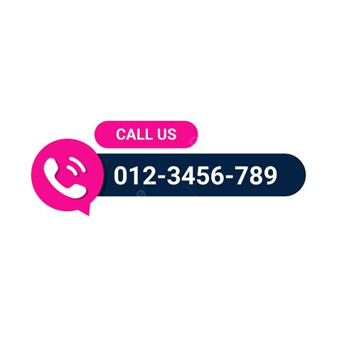 Call Us Button Vector Illustration Call Center Call Us Customer