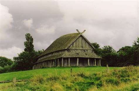 Longhouse Trelleborg Near Slagelse Danmark Trelleborg