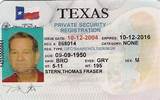 Texas Pi License Images