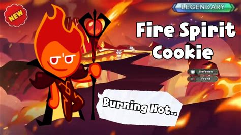 Cookierun Kingdom Fire Spirit Cookie Gacha Fanmade Youtube