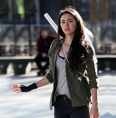 Jessica Henwick As Colleen Wing Filming Netflixs Iron Fist Nyc