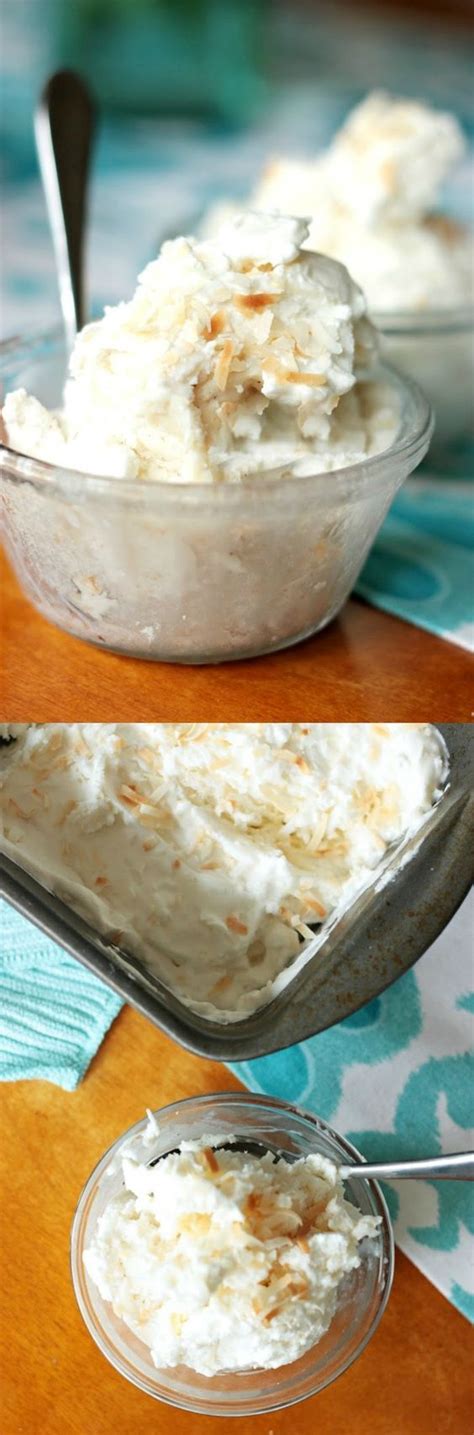 You Can Make This Delicious Coconut Ice Cream Without An Ice Cream