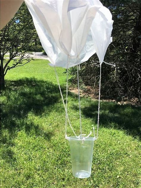 How To Make A Parachute With A Plastic Bag — Fun And Educational