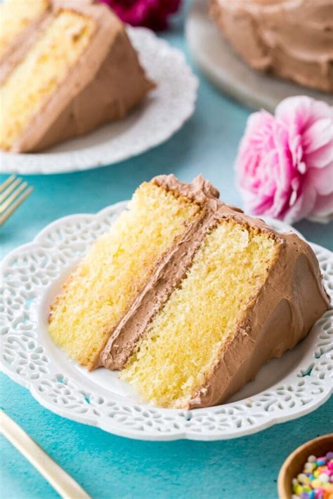 Yellow Cake Recipe Sugar Spun Run Tasty Made Simple