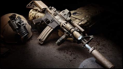 M4 Carbine Assault Rifle M4 Rifle Gun Assault Rifle Weapon