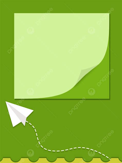 Original Green Corner Background Corner Turning Green Background Paper Plane Background Image