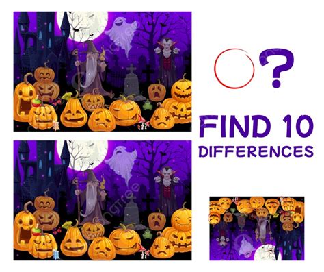 Find Ten Differences Template Download On Pngtree