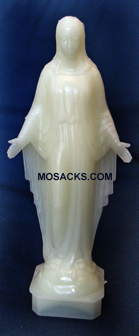 Our Lady Of Grace Plastic Statue 6 Luminous 717al