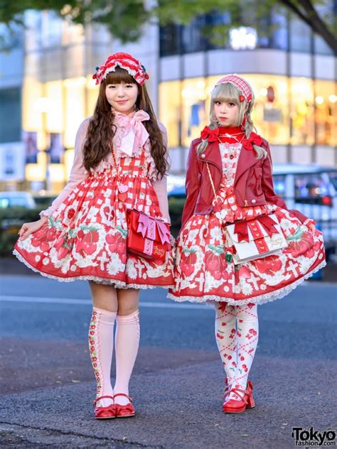 Strawberry Lolita Street Styles In Harajuku W Angelic