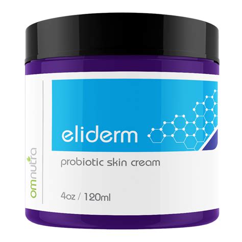 Eliderm Probiotic Skincare Cream 4oz Omnutra