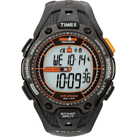 Timex Ironman Shock Solar 50 Lap Jewelry Watches Mens Watches