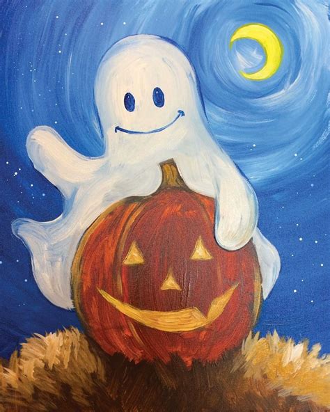39 Best Spooky Halloween Paintings Images On Pinterest Halloween