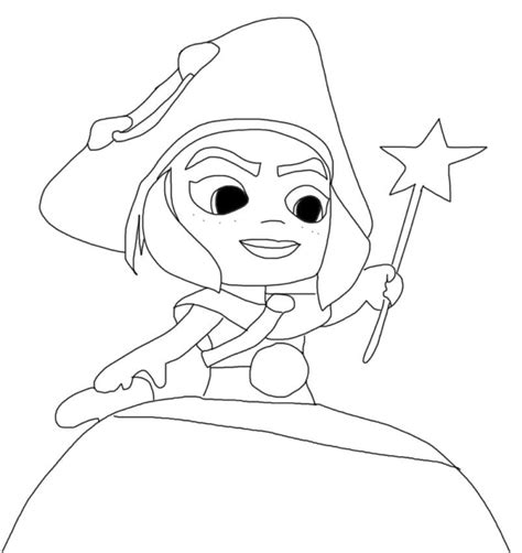 Lorelai From Santiago Of The Seas Coloring Page Free Printable