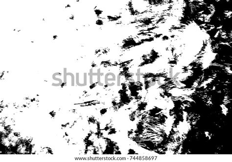 Grunge Paint Texture Overlay Distress Black Stock Vector Royalty Free
