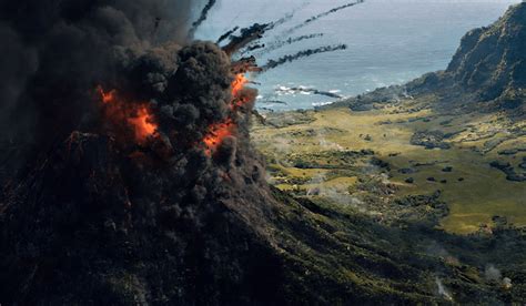 Jurassic World Fallen Kingdom Review Isla Nublar Volcano Eruption