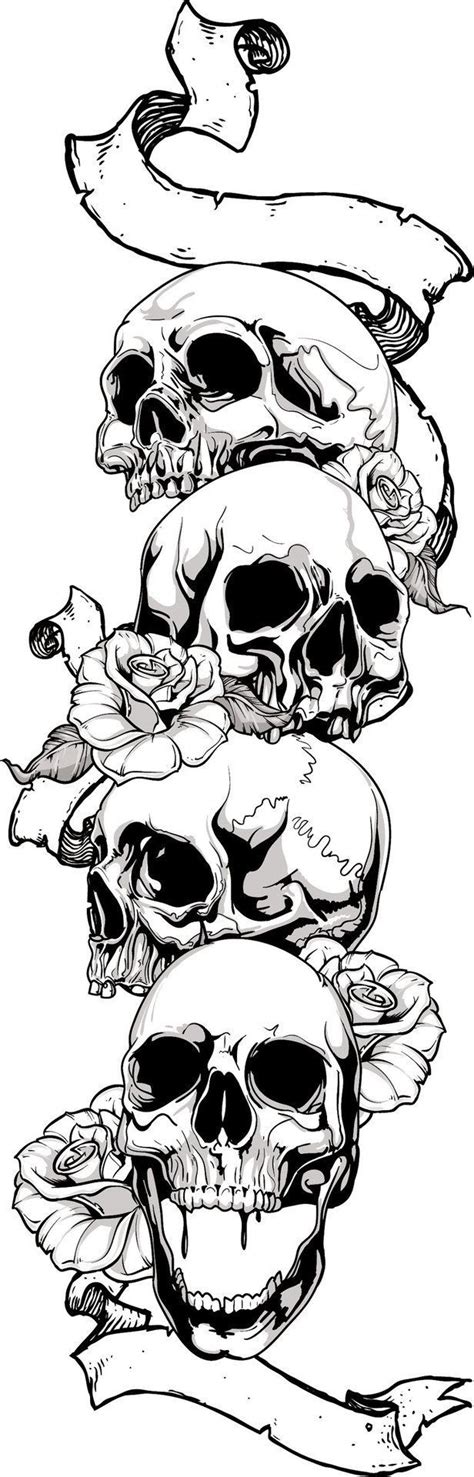 Pin By Saturn🌙 On Desenhos Skull Tattoo Design Skulls Drawing Skull