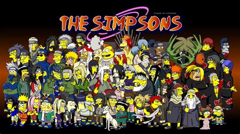 Naruto As The Simpsons By Lloydvdw On Deviantart Naruto Simpsons