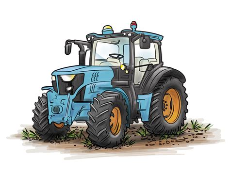 Tractor Illustration Pictures To Paint Art Pictures Tractor Clipart