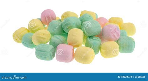 Group Of After Dinner Mint Candies Stock Image Image Of Yellow White