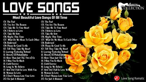 Relaxing Beautiful Love Songs 70s 80s 90s Playlist Greatest Hits Love